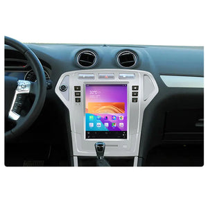 10.4" For Ford Mondeo MK4 2007-2010 Car Radio Headunit Stereo Carplay Upgrade Tesla Style Screen Android Auto GPS Navigation Multimedia Player Carputech