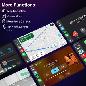 Carputech Wireless Apple CarPlay For Jeep Grand Cherokee XJ KL Wrangler 2014-2020 Compass Commander Car Play Android Auto Mirror Carputech