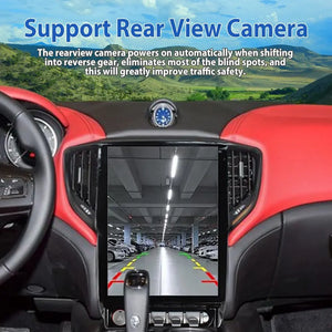 12.1" Qualcomm For Maserati Ghibli 2014-2019 Car Radio Stereo Carplay Upgrade Tesla Style Screen Android Auto GPS Navigation Multimedia Player Carputech