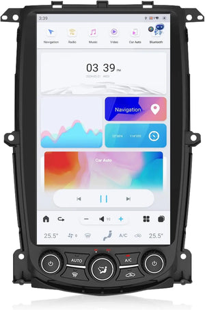 13.6" Qualcomm For Nissan 370Z 2009-2021 Car Radio Stereo Carplay Upgrade Tesla Style Screen Android Auto GPS Navigation Multimedia Player Carputech