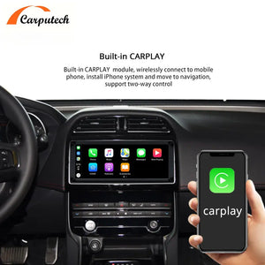 For Jaguar XE F Pace 2015- 2018 2019 Android 13 8G+128G Car Radio Player GPS Navigation Multimedia Stereo carplay DSP Carputech