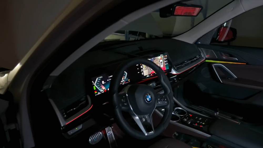 For BMW X1 U11 2023-2024 Dynamic Symphony Car Interior Ambient Lighting 64 Color Trim Decoration Accessories