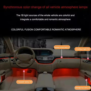 Ambient Lighting Kit Suitable for Mercedes Benz S-class W221 2006-2013 Carputech