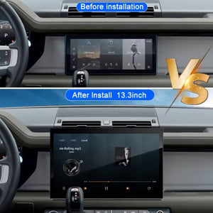 13.3inch Touch Screen For Land Rover Defender 2018-2025 Android 13 Car Radio Multimedia Player Navigation Carputech