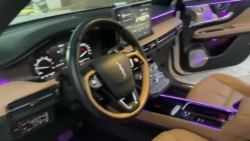 For Lincoln Corsair 2020-2024 Dynamic Symphony Car Interior Ambient Lighting 64 Color Trim Decoration Accessories