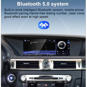 12.3" For Lexus GS 200 GS250 GS300 GS350 GS450 2012-2020 Car Radio Multimedia Player Wireless CarPlay Android Auto Upgrade Android Touch Screen - Carputech