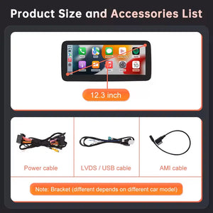 For Mercedes Benz ML GL W166 X166 2012-2015 Linux Car Radio Multimedia Touch Screen Head Unit Wireless Apple CarPlay Android Auto - Carputech