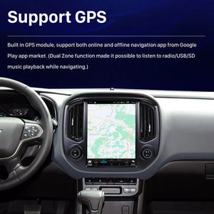 12.1" For Chevrolet Colorado / GMC Canyon 2015 - 2018 Car Radio Headunit Stereo Carplay Upgrade Tesla Style Screen Android Auto GPS Navigation Multimedia Player Carputech