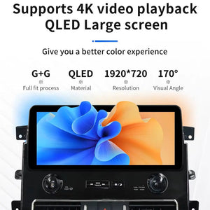 12.3 "Android 14 Nissan Amanda Patrol Y62 Infiniti QX56 QX80 2010-2023 Navigation Screen Car Radio Multimedia Player Carputech