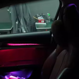 Upgrade 256 Colors Symphony Led Car Interior Ambient Lighting Decoration for Audi A8 D4 2010-2017 Atmosphere Strip Accessories Carputech