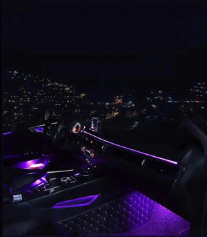 Upgrade 256 Colors Symphony Led Car Interior Ambient Lighting Decoration for Audi Q5 2018-2020 Atmosphere Strip Accessories Carputech