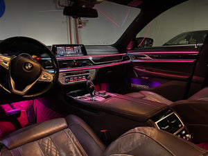 Symphony LED Car Interior Ambient Lighting for BMW 7 Series G11 G12 2015-2023 Atmosphere Strip Accessories Upgrade Carputech