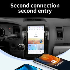 14.4" Qualcomm For Jeep Grand Cherokee 2010-2022 Car Radio Stereo Carplay Upgrade Tesla Style Screen Android Auto GPS Navigation Multimedia Player Carputech