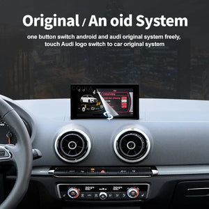 Audi A3 2013-2018 7"Touch Screen OEM Style Android 13 System Car Radio Player with WIFI 4G SIM 8+128GB RAM BT Carplay GPS Navi Multimedia Stereo Carputech