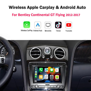Carputech Wireless Apple CarPlay For Bentley Continental GT Flying Spur Mulsanne Android Auto Mirror link Retrofit Car AI Box Carputech