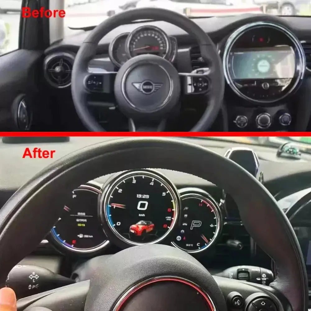 LCD Digital Dashboard Cluster For BMW MINI Cooper 2014-2023 Car Panel Speedometer Virtual Cockpit - Carputech