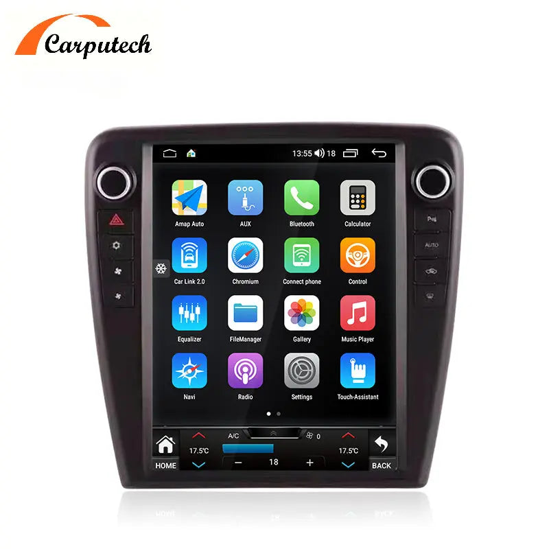 For Jaguar XJL 2010 2011 2012- 2018 Android 13 Car Multimedia Player Car Radio GPS Navigation Auto Audio DSP 12.1 Inch Tesla Style Screen Carputech