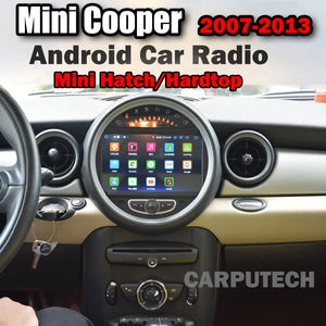 8" For Mini Cooper Mini Hatch/Hardtop 2007 - 2013 Car Radio Stereo Carplay Upgrade Screen Android Auto GPS Navigation Multimedia Player Carputech