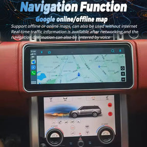 12.3" Touch Screen For Land Rover Range Rover Sport / Vogue Android 13 Multimedia Player Car Radio GPS Wireless Carplay Android Auto Carputech