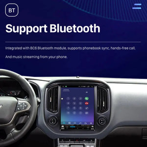 12.1" For Chevrolet Colorado / GMC Canyon 2015 - 2018 Car Radio Headunit Stereo Carplay Upgrade Tesla Style Screen Android Auto GPS Navigation Multimedia Player Carputech