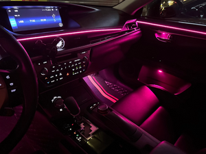 Full Set Upgrade 256 Colors Symphony Led Car Interior Ambient Light for Lexus ES 2013-2017 Atmosphere Strip Accessories - Carputech