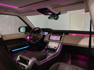 Upgrade Symphony LED Car Interior Ambient Lighting for Land Rover Range Rover Sport 2013-2022 Decoration Accessories Carputech