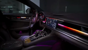 Upgrade Symphony LED Car Interior Ambient Light for Porsche Panamera 2017-2023 Atmosphere Strip Decoration Accessories Carputech