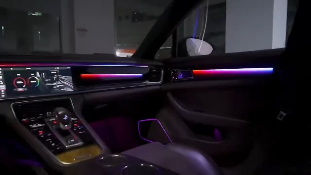 Upgrade Symphony LED Car Interior Ambient Light for Porsche Panamera 2017-2023 Atmosphere Strip Decoration Accessories Carputech