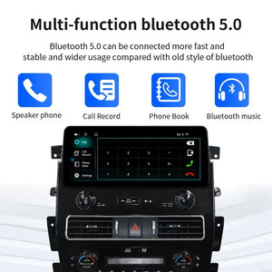 12.3 "Android 14 Nissan Amanda Patrol Y62 Infiniti QX56 QX80 2010-2023 Navigation Screen Car Radio Multimedia Player Carputech