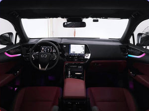 Dynamic Symphony Colorful Ambient Lighting for LEXUS NX 2022-2025 Interior LED Light Trim Upgrade Accessories Carputech
