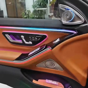Full Set 64 colors Led Ambient Lighting Kit for Mercedes Benz S-Class W223 2021-2025 Carputech