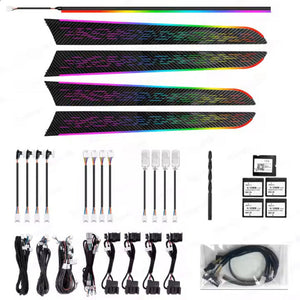 Upgrade 256 Colors Led Car Interior Ambient Lighting Decoration for Audi A5 S5 B8 2009-2016 Atmosphere Strip Accessories Carputech