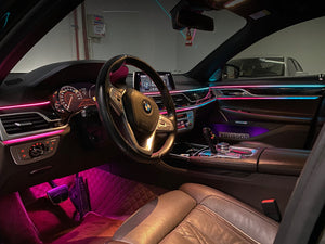 Symphony LED Car Interior Ambient Lighting for BMW 7 Series G11 G12 2015-2023 Atmosphere Strip Accessories Upgrade Carputech