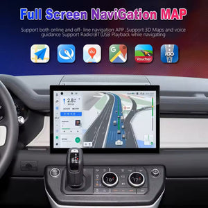 13.3inch Touch Screen For Land Rover Defender 2018-2025 Android 13 Car Radio Multimedia Player Navigation Carputech