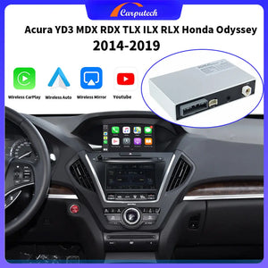 Wireless Apple CarPlay & Android Auto Upgrade for Acura MDX / RDX / TLX / ILX / RLX & Honda Odyssey (2014–2022) – Add CarPlay to Factory Screen Carputech