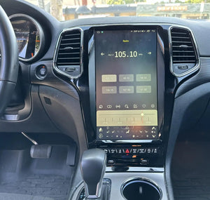 13.6" Tesla Radio For Jeep Grand Cherokee 2010-2020 Car Multimedia Player Stereo | Tesla-style Apple Carplay Screen Carputech