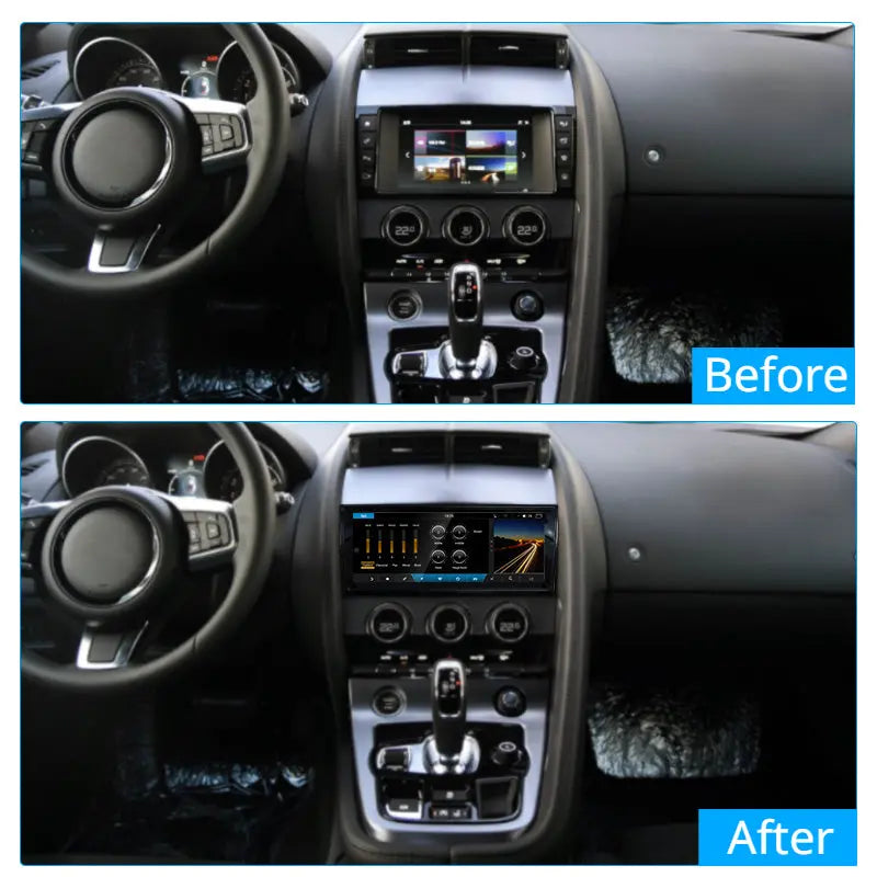 For Jaguar F-Type 2012 - 2019 Carputech Android 13 Car Multimedia Player GPS Navigation 10.25 Inch Car Radio Stereo carplay Android Auto DSP Carputech