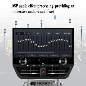 19.8" For 2016-2021 Toyota Land Cruiser LC200 Android Navigation Screen Car Radio Multimedia Player Qualcomm Octa-core 360° Panoramic All-in-One Unit Carputech