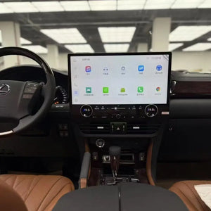 19.8" For Lexus LX570 2007-2015 Android Navigation Screen Car Radio Multimedia Player Qualcomm Octa-core 360° Panoramic All-in-One Unit Carputech