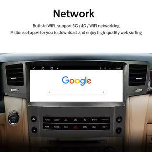 12.3 inch Lexus LX570 2007-2015 Car Radio Multimedia Player Wireless CarPlay Android Auto Upgrade Android Touch Screen Carputech