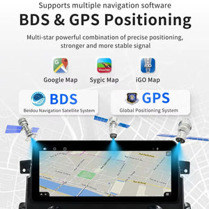 12.3 "Android 14 Nissan Amanda Patrol Y62 Infiniti QX56 QX80 2010-2023 Navigation Screen Car Radio Multimedia Player Carputech