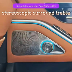 Full Set 64 colors Led Ambient Lighting Kit for Mercedes Benz S-Class W223 2021-2025 Carputech