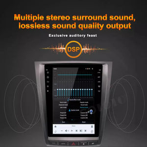 12.1" Qualcomm For Lexus GS460 2004-2011 Car Radio Stereo Carplay Upgrade Tesla Style Screen Android Auto GPS Navigation Multimedia Player Carputech