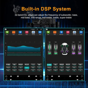 10.4" For Toyota Crown 2005-2009 Car Radio Stereo Carplay Upgrade Tesla Style Screen Android Auto GPS Navigation Multimedia Player Carputech