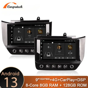 Carputech 9Inch Android 13 Car Multimedia Player For Maserati GranTurismo GT GC 2007 - 2017 8G+128G GPS Navigation Stereo Car Radio Carputech