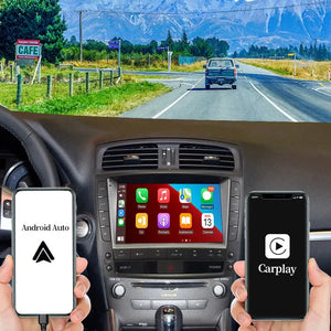 9" Touch Screen Radio Android Intelligent System Apple Carplay Car Video Player Central Multimedia Stereo Screen For LEXUS IS200 IS250 IS300 IS300C Carputech