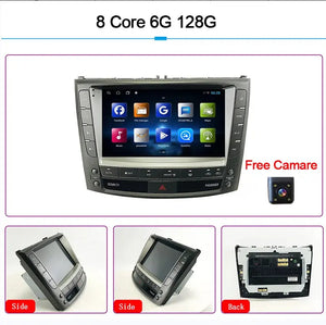 9" Touch Screen Radio Android Intelligent System Apple Carplay Car Video Player Central Multimedia Stereo Screen For LEXUS IS200 IS250 IS300 IS300C Carputech