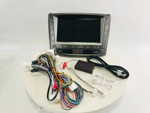 9" Touch Screen Radio Android Intelligent System Apple Carplay Car Video Player Central Multimedia Stereo Screen For LEXUS IS200 IS250 IS300 IS300C Carputech