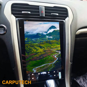 Android 13 256GB Tesla Screen For 2013 2014 2015 2016 2017 Ford Mondeo Fusion MK5 Unit Car Multimedia Player GPS Radio Stereo Carputech
