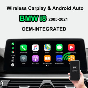 BMW i8 2005-2021 | Apple Carplay & Android Auto Module Carputech